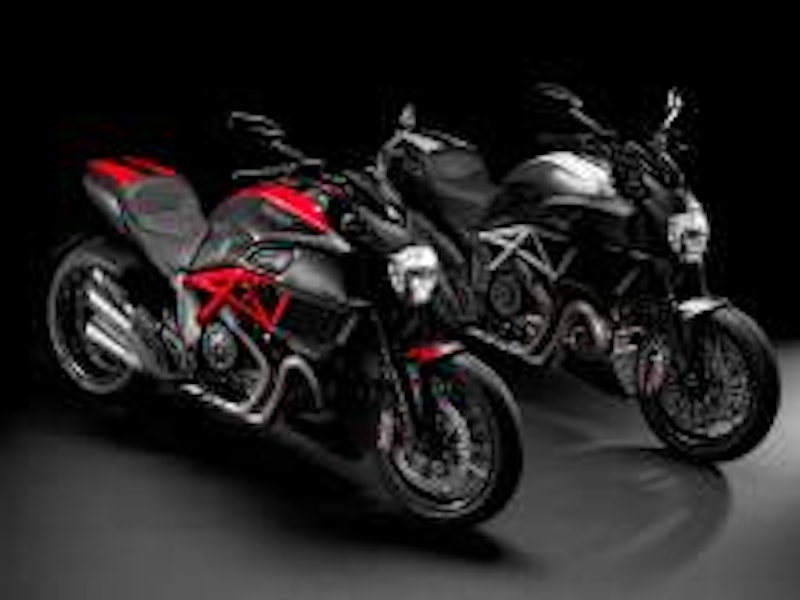 A pair of stunning 2014 Diavel's