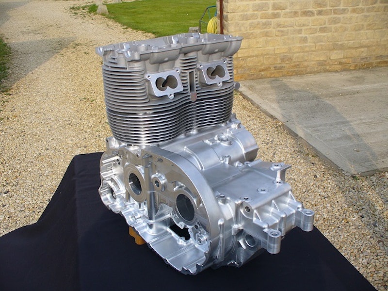 Production engine casting