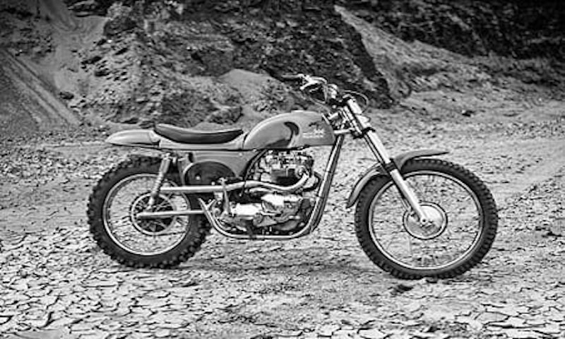 Image of re-issued Norton Metisse