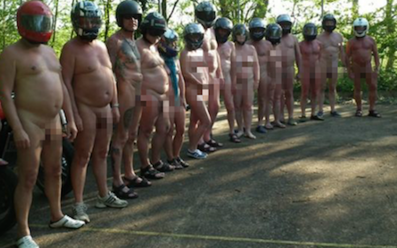 Members have to be part of the British Naturist Society