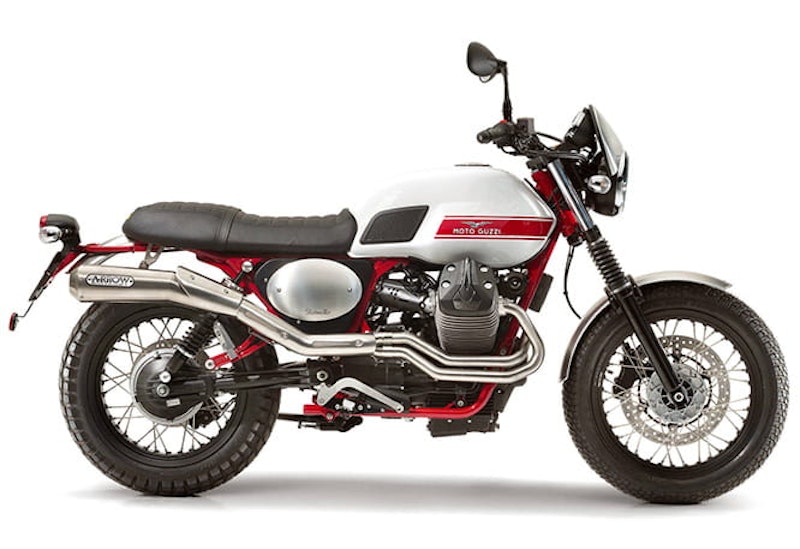 New for 2016 is Moto Guzzi's V7 II 'Strornello', due in the UK in March