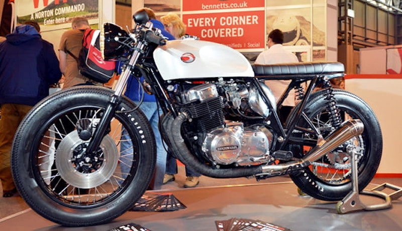 Our Project Honda CB750. We couldn't find the TT pictures!