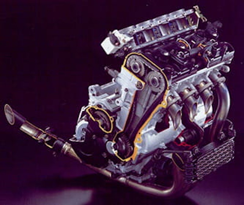 988cc, liquid-cooled, inline four, 16v, DOHC