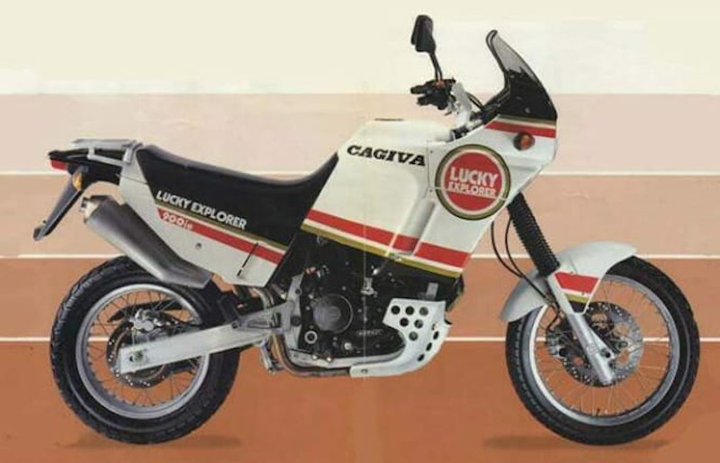 1990 Cagiva Elefant 900ie Lucky Explorer