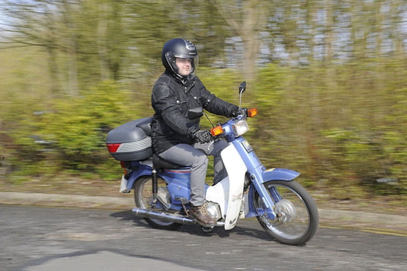 Beware of the pitfalls of attempting to change the rear tyre by yourself