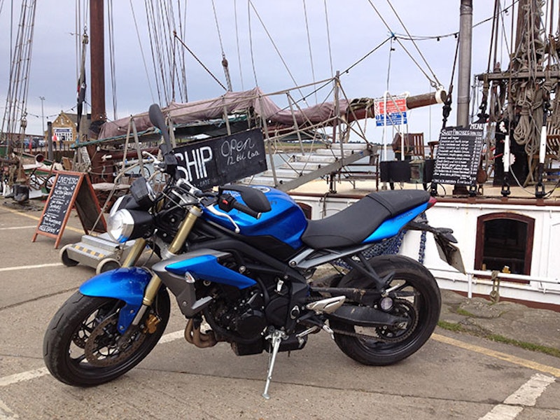 Triumph Street Triple - outselling the Daytona 675