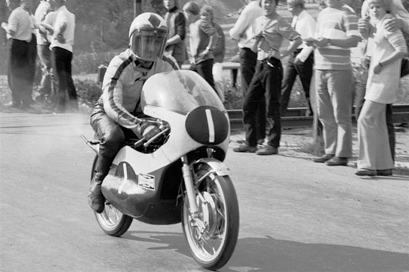 He won the title on a Kawasaki