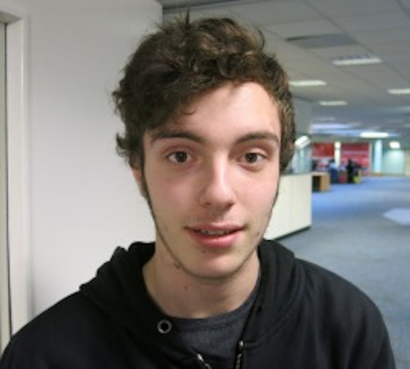 16-year old Dan. The youngest team member.