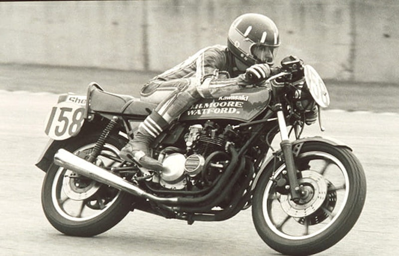 Damon Hill raced in the Pro Am series as well as on a Kwak