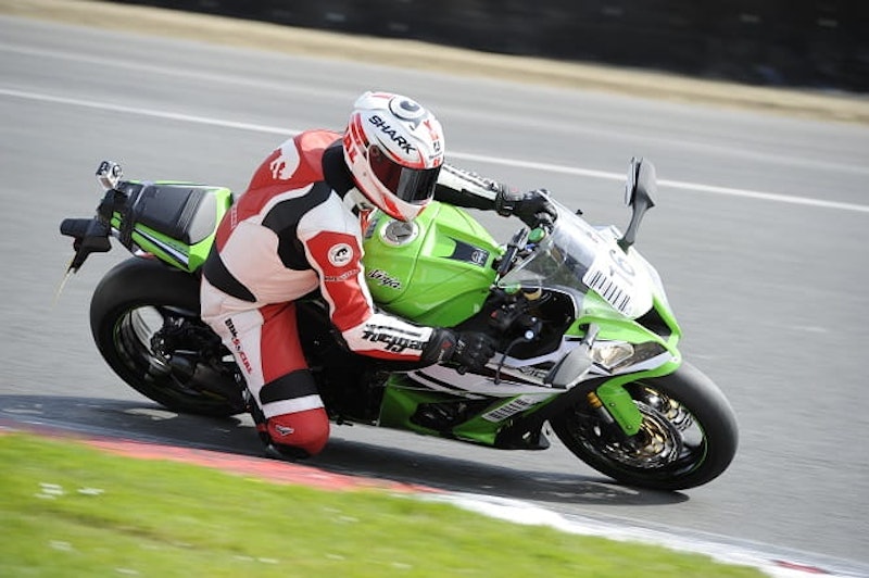 On the apex of Druids and you should already be looking for the turn in point of Graham Hill Bend