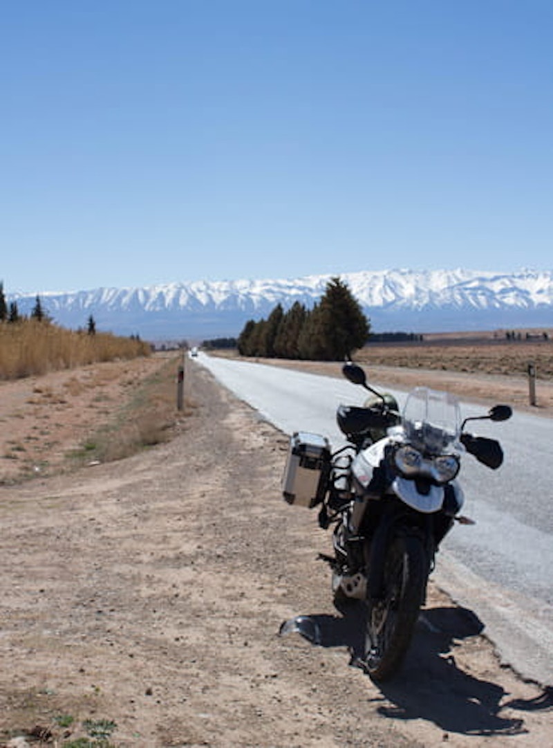 The Tempest Two ride to the Sahara Desert on Triumph Tiger 800