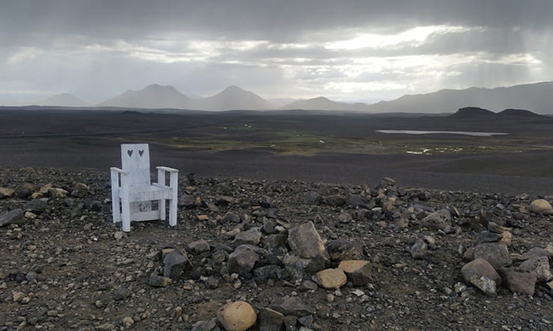 The chair in the wilderness