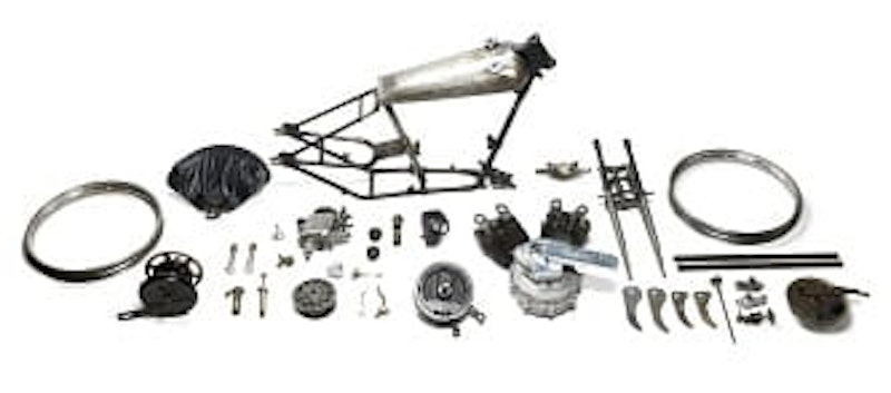 1926 Brough Superior 981cc SS100 Alpine Grand Sport Project, sold for £236,700