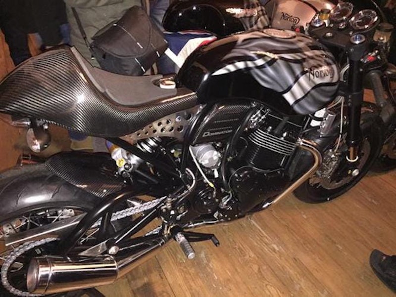 The bike is available with four tank options