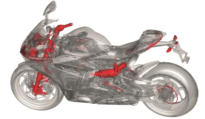 The new 1299 produces a whopping 205bhp