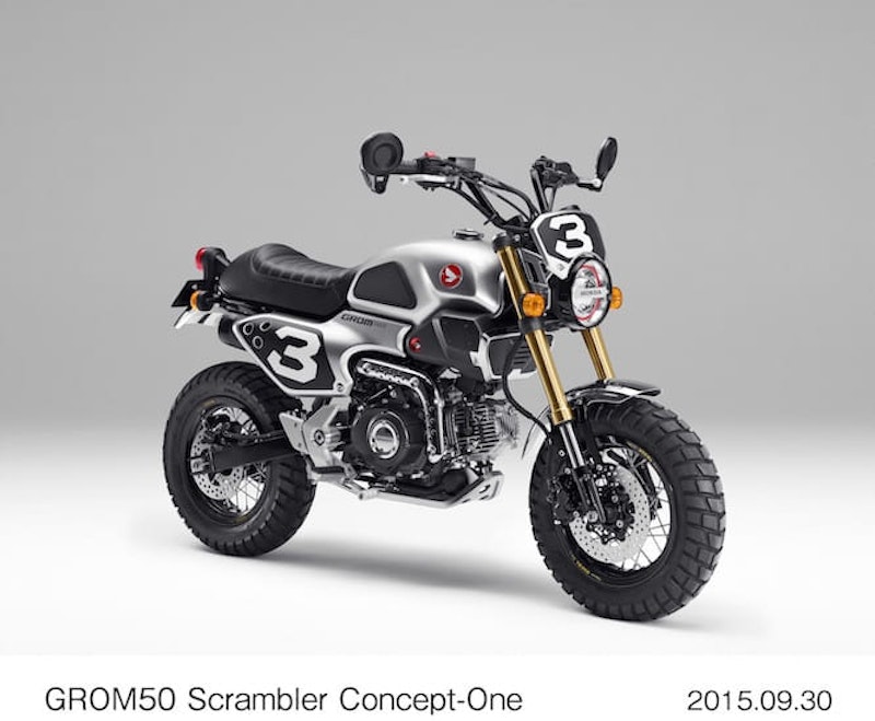 Uber cool grom Scrambler 2