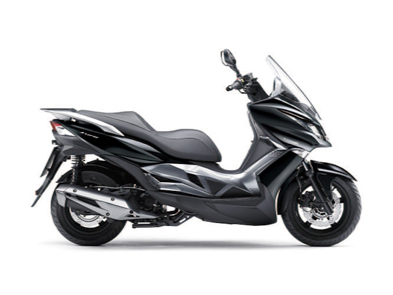 J125 is available in three colours; Green/Black, White and Black