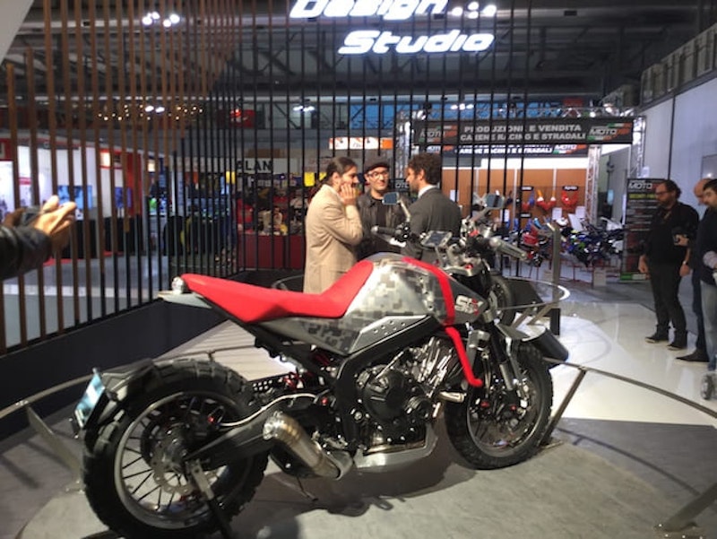 The CB650 Scrambler concept