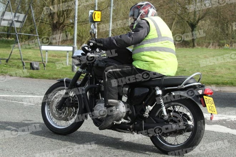 This bike is registered as an 865cc in a bid to fool us