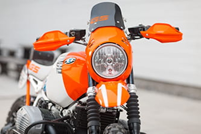 Spot the additional parts to the R nineT