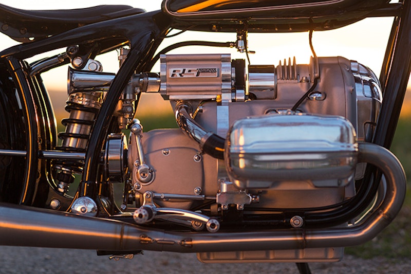 R5 motor with a supercharger and touches to bring it bang up-to-date.