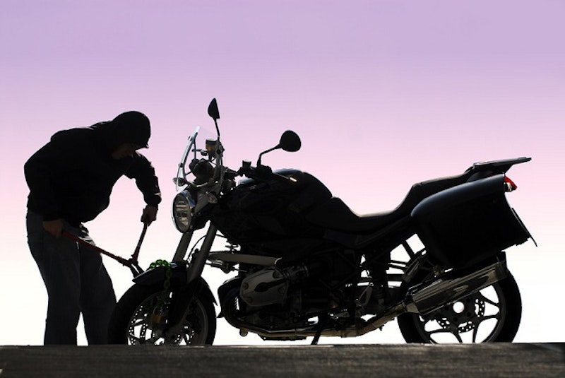 The thieves are now fitting their own trackers to your bike to find where you live