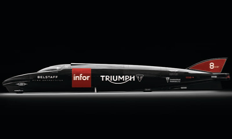Guy Martin streamliner