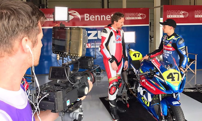 Ride a 2017 GSX-R1000 with Bennetts BSB superstars Brad Ray, Richard Cooper and Billy McConnell at Silverstone this July