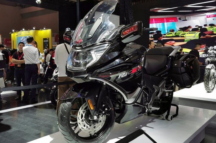 Zongshen's Norton-powered 650 twins