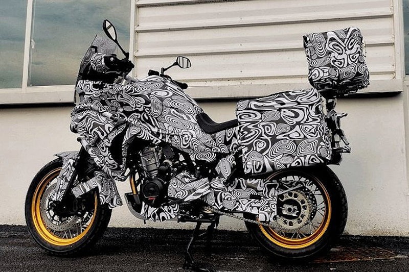 CFMoto MT800 Spy Shots Chinese Adventure Bike (3)