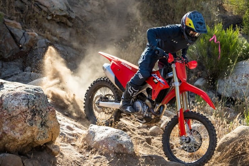 Honda’s latest motocross flagship and updated rivals from Yamaha, Kawasaki and KTM for 2021