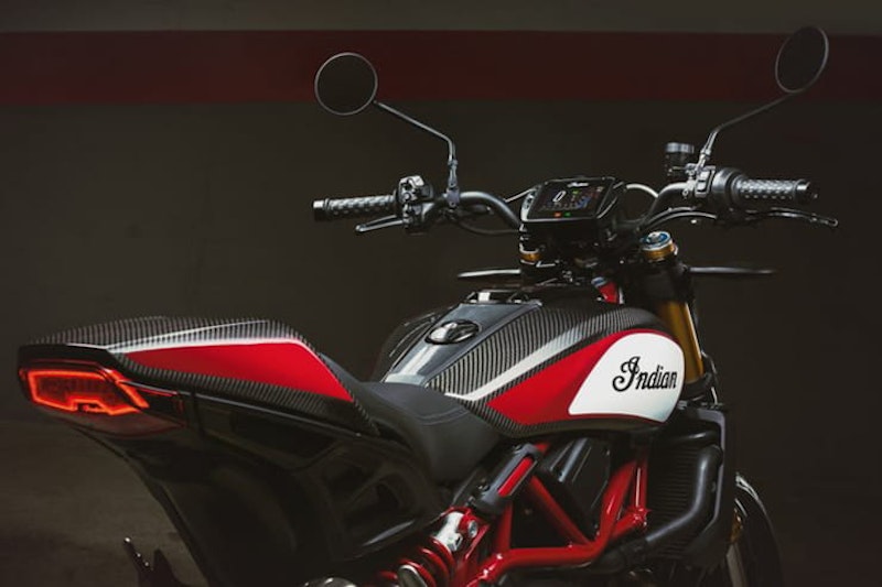 Up-spec’d Indian FTR gets extra glitz from all-carbon bodywork