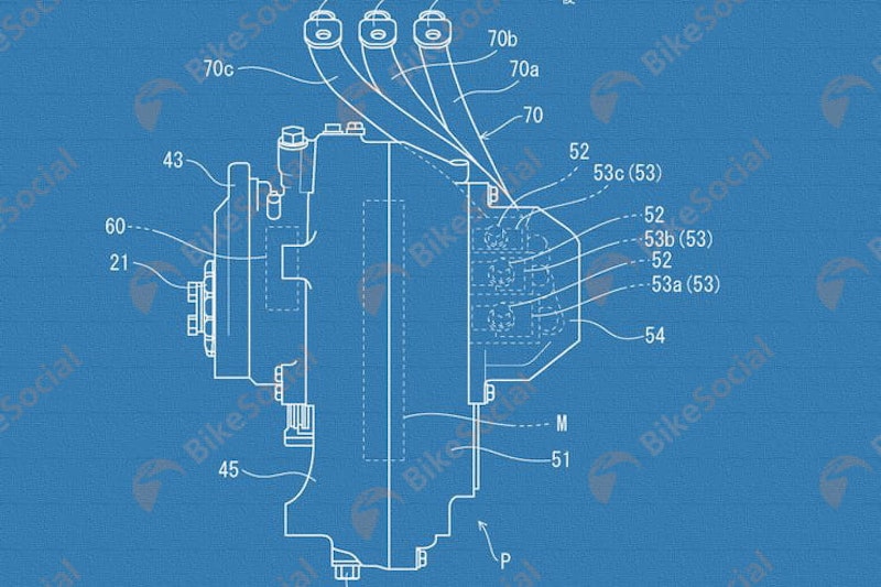 Patent reveals Honda CB125R-based electric prototype