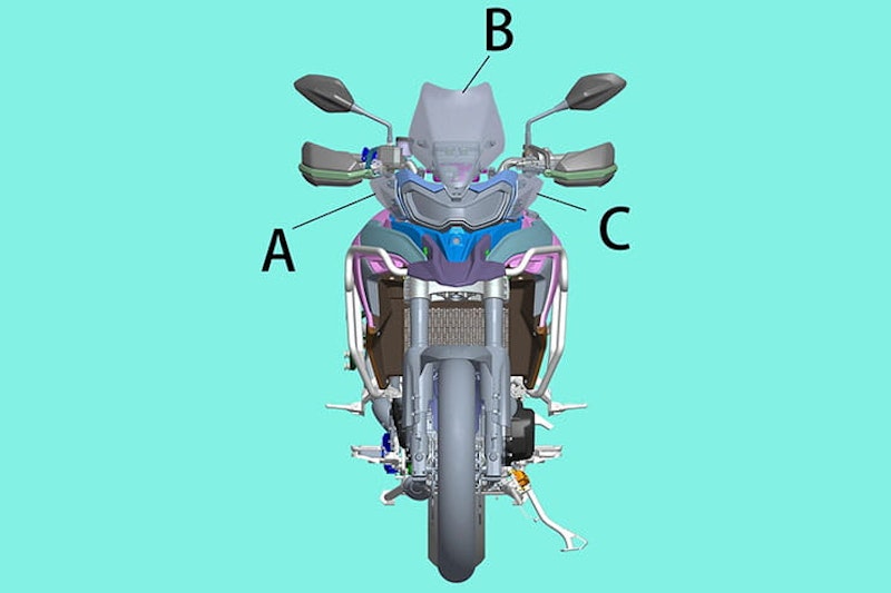 Front and rear cameras for planned Benelli TRK702_03