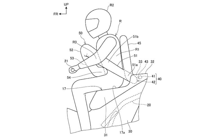 Honda working on innovative motorcycle airbags_03