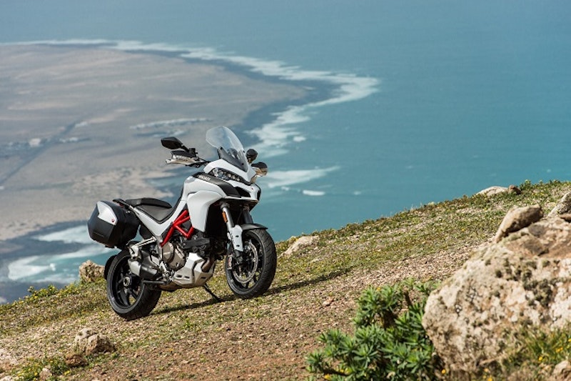 Multistrada in its natural territory.