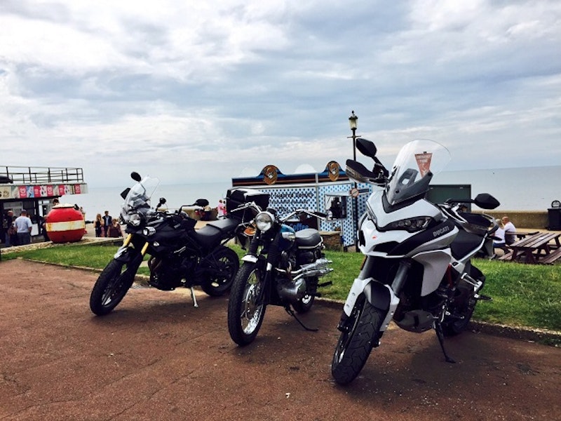 A steady bimble to the seaside, or a flat-out run, the Multi truly is a bike for all reasons.
