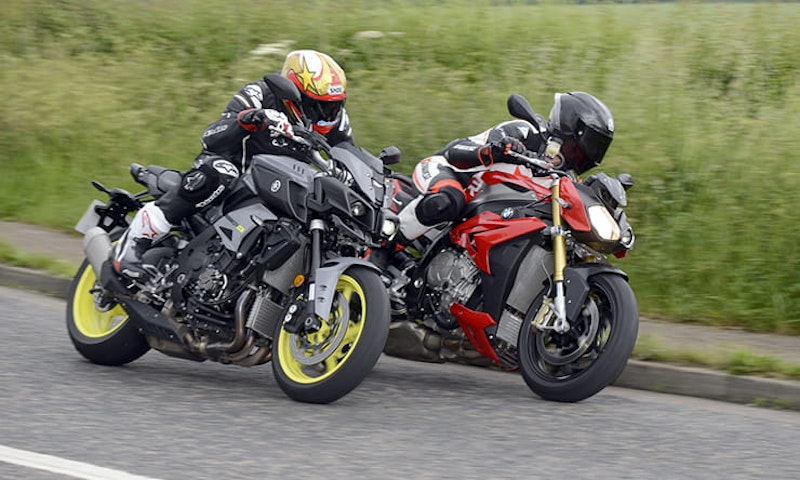 While the BMW is the sportier and probably quicker over one lap, the MT-10 is where the exhilaration lies