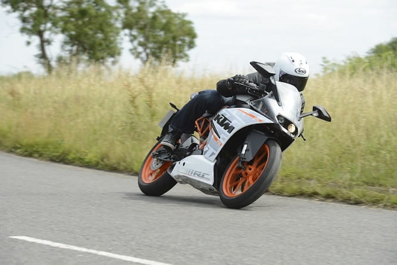 Slightly more aggressive riding position leads to slightly more aggressive riding