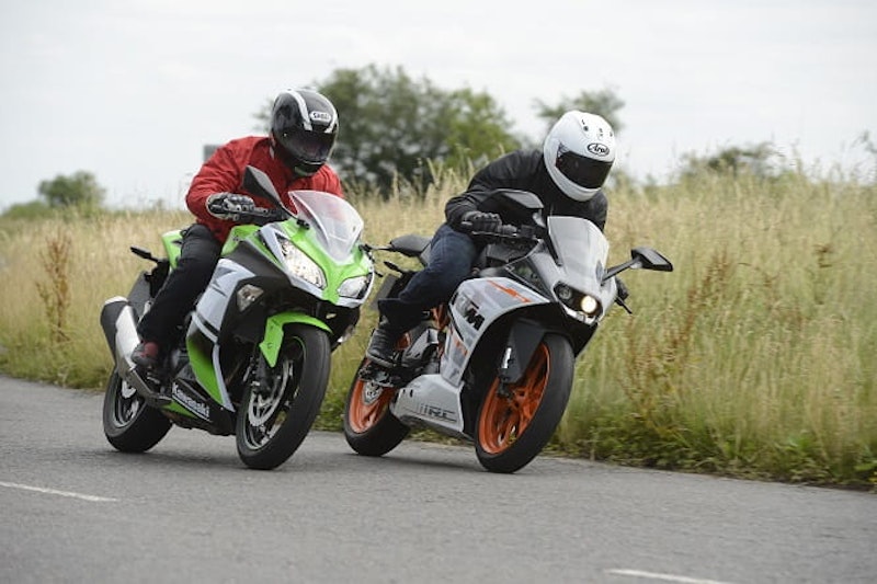 Kawasaki and KTM go head-to-head