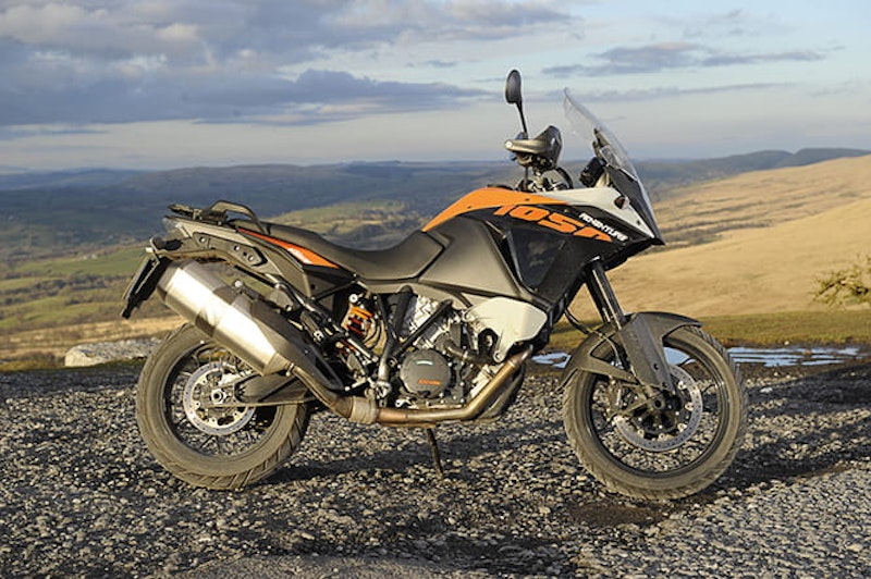 KTM 1050 Adventure - the smallest in KTM's adventure range
