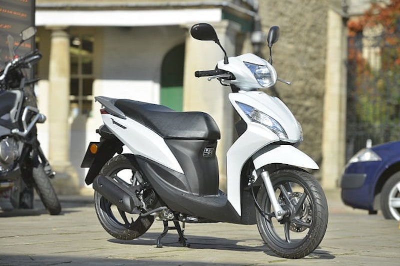 The most expensive of the three tested is Honda's Vision at £1899