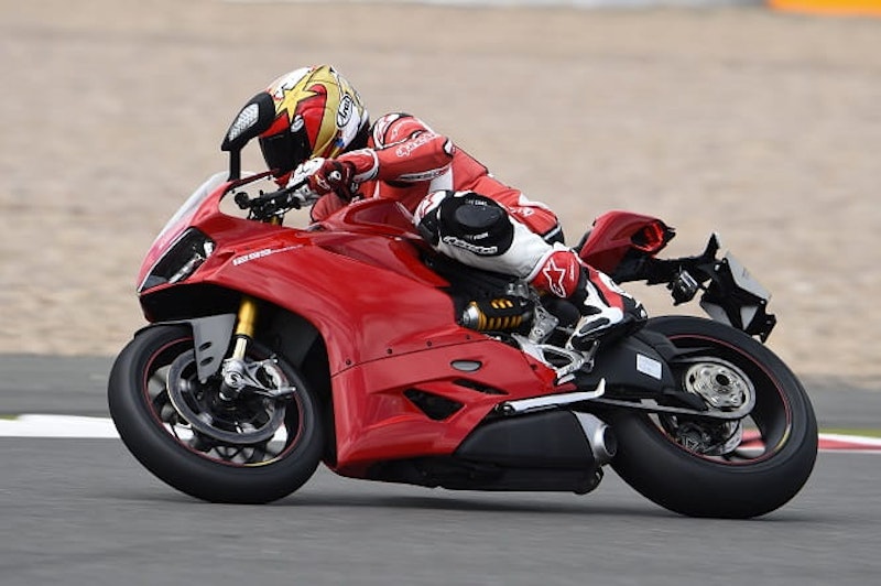 Every bit the road-legal SBK machine packed full of electronics