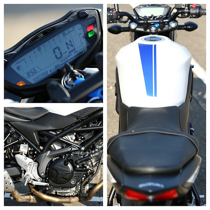 Suzuki SV650 in detail