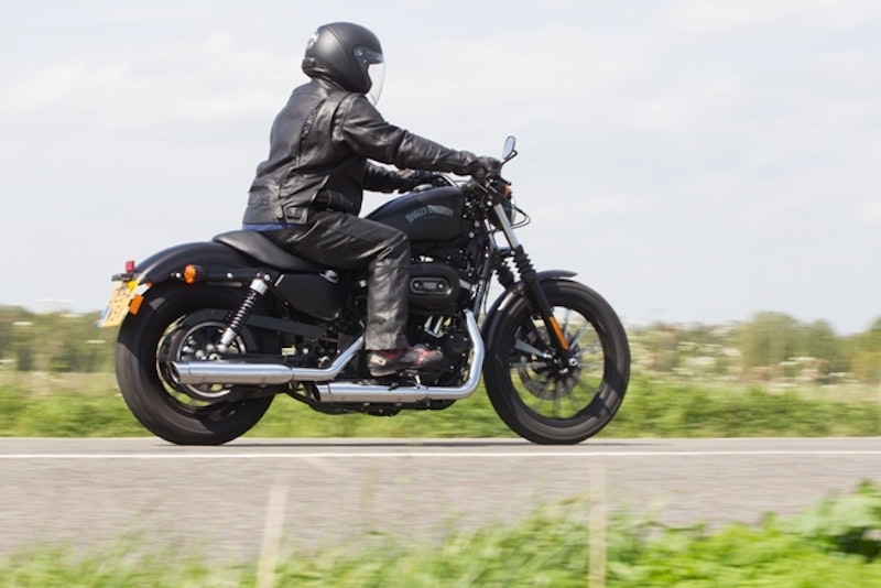 No pillion seat and unashamedly slow