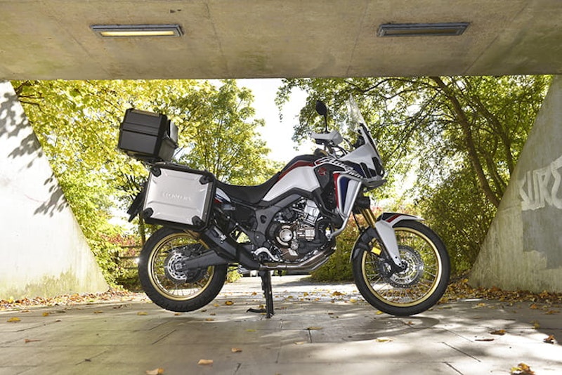 Africa Twin underground