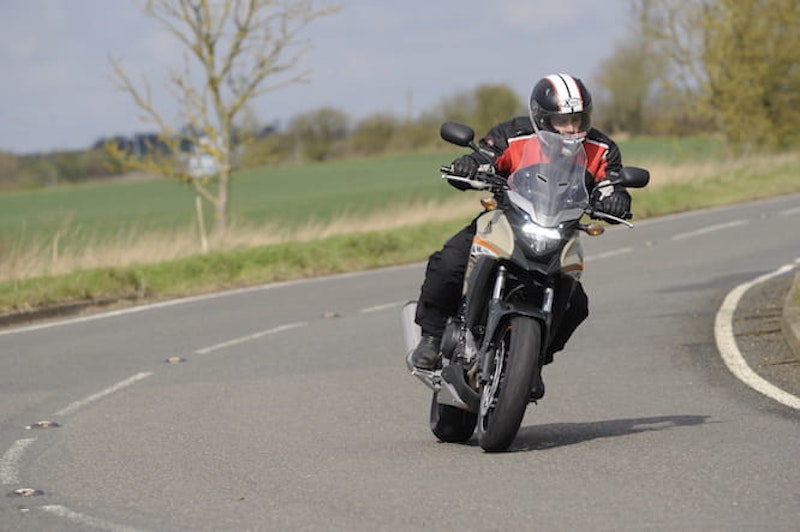 CB500X is a pleasure on the twisties