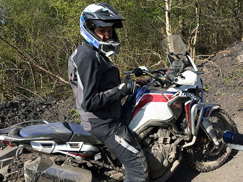 Testing the Africa Twins off-road capabilities