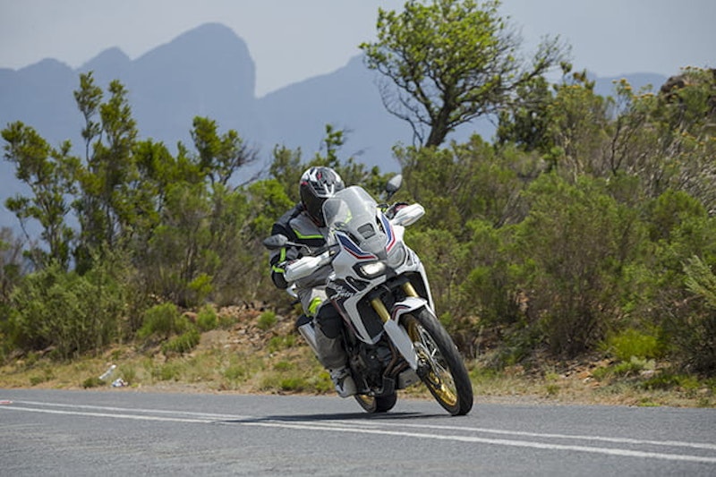 Road, off-road, town or country. The Africa Twin is a great bike. Escape? It's right there in this picture.