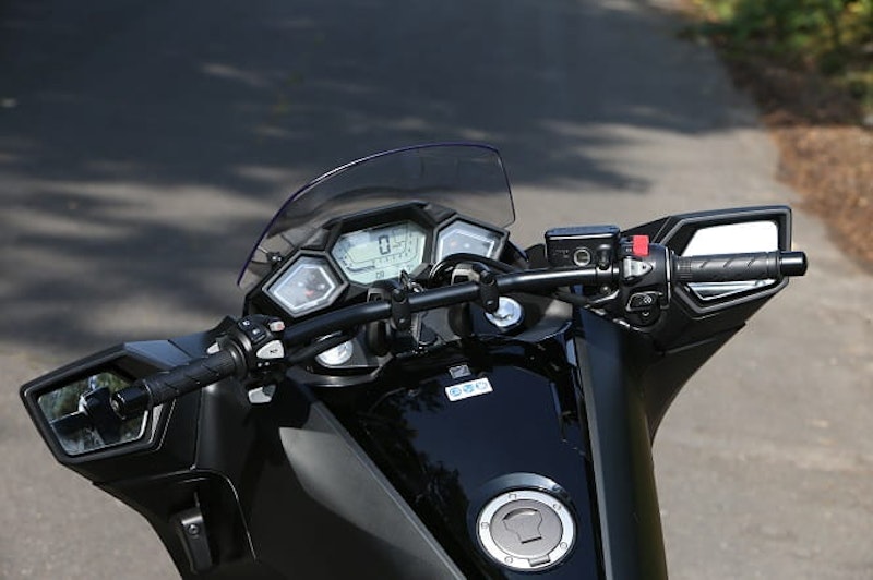 Digital instrument panel with 25 colour options